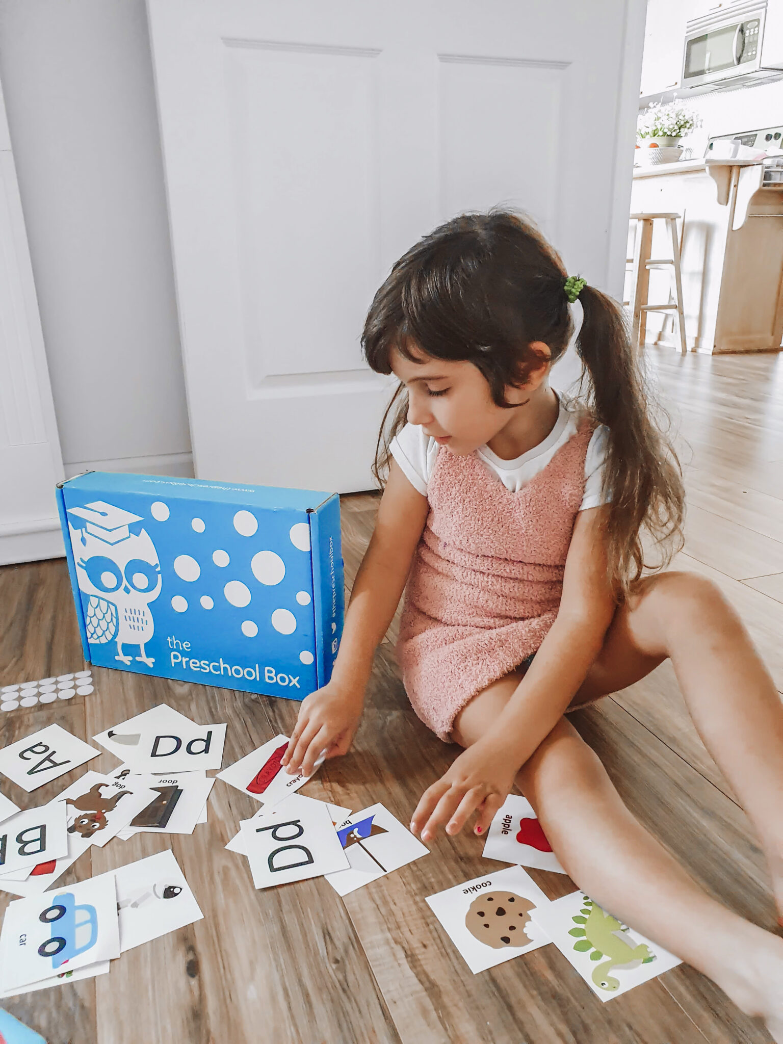 Learning with “The Preschool Box” Subscription The Mommy Couture